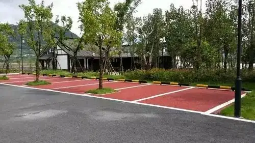 新疆伊犁州巩留彩色沥青混凝土真诚合作现场观看施工