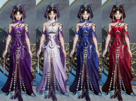 剑网3毒姐校服一览