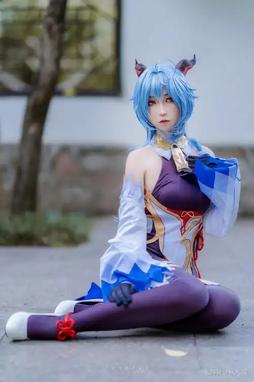 甘雨cos-原神社区-米游社