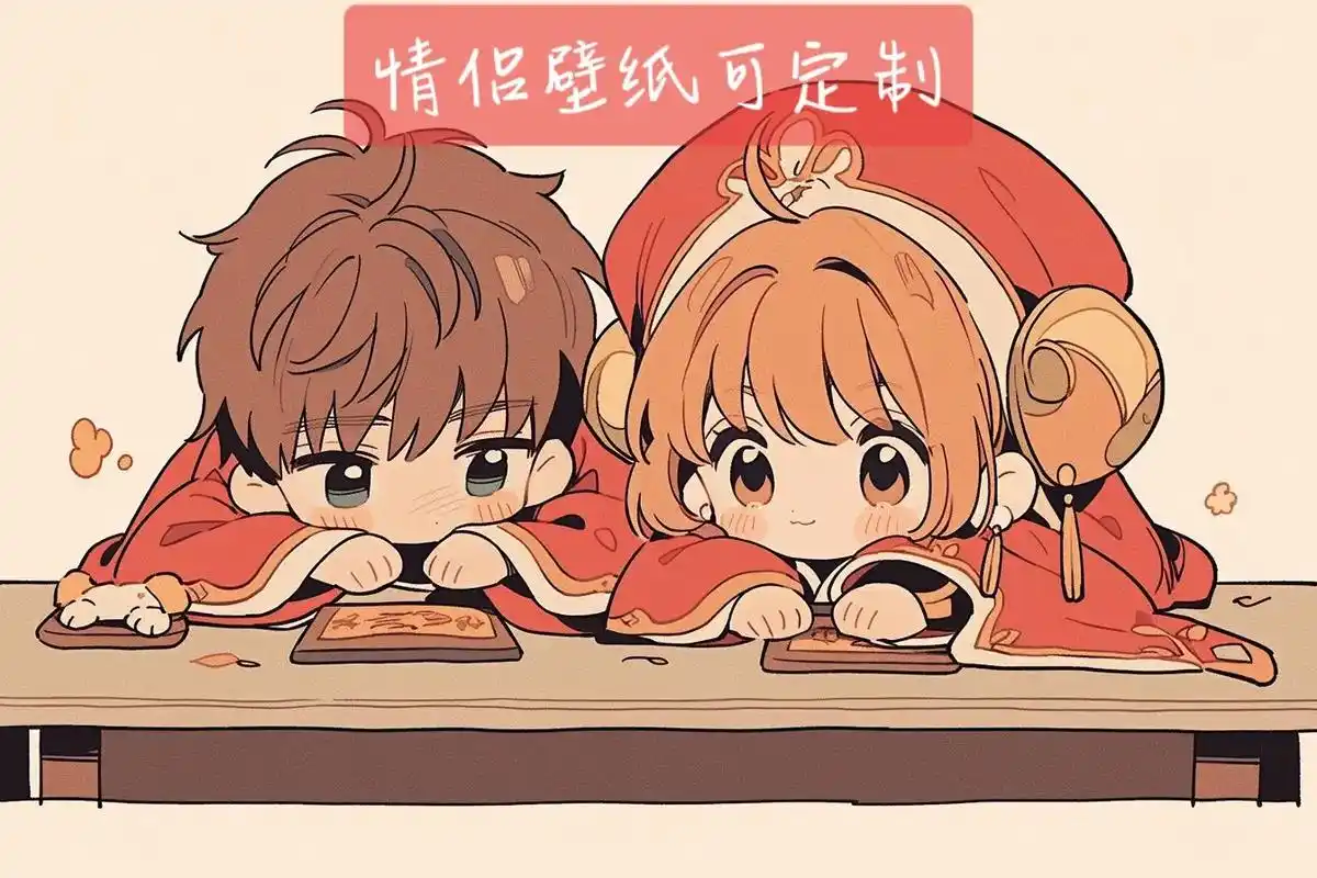 可做聊天背景,可定制#手机墙纸 #情侣壁纸 - 抖音