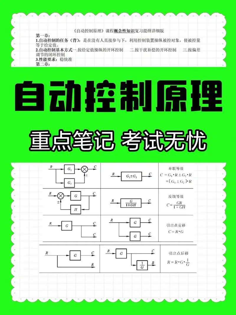 73.97《自动控制原理》 - 抖音