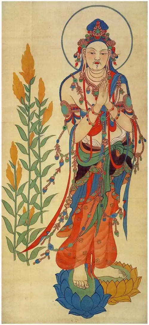 张大千临摹敦煌壁画丨私享艺术