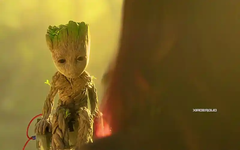 格鲁特宝宝真的太猛了,尤其是那奶凶奶凶的表情!