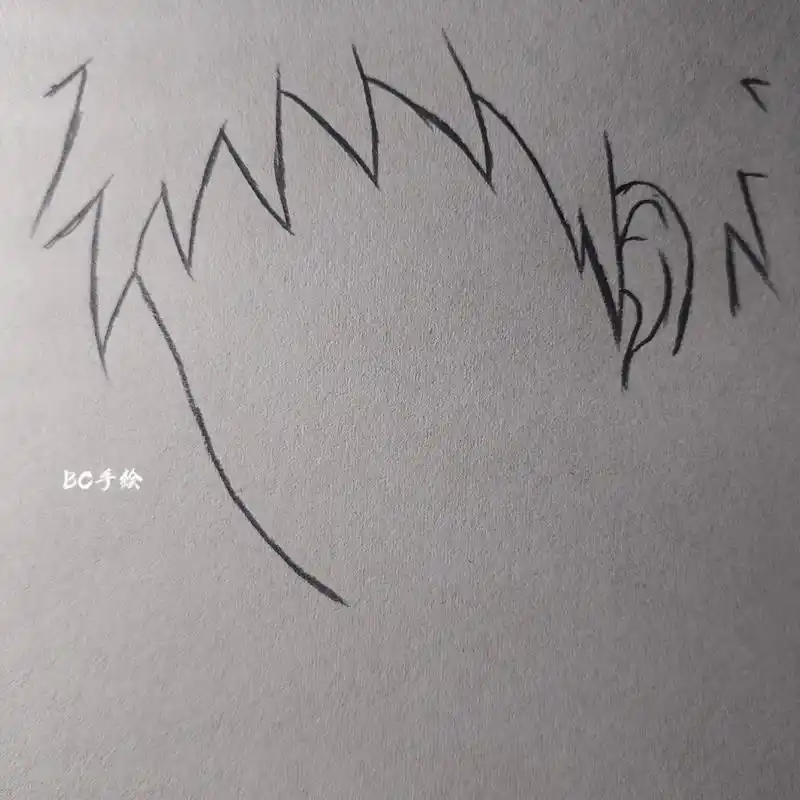 带土——教程.#带土 #手绘 #铅笔画 - 抖音