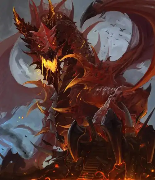 炎龙(附简单教程)|插画|概念设定|saint_d - 原创作品 - 站酷 (zcool)