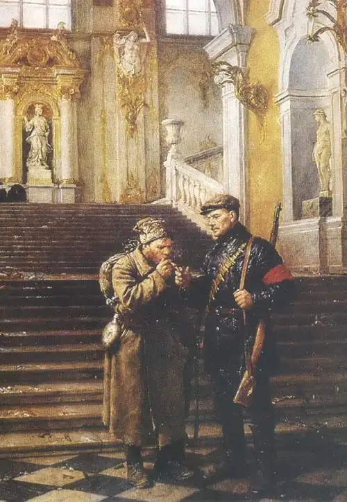 以革命的名义-苏联十月革命时期油画