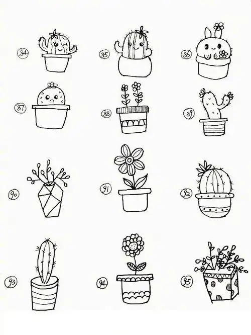 小编觉得简笔画是一个非常简单而有趣的绘画方式哦,大家可以在业余