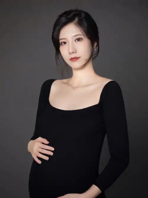 大肚孕照第二弹