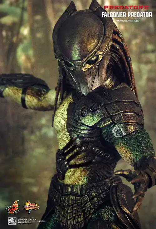hot toys – predators – falconer predator – movie masterpiece