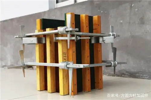 方柱卡具:柱子加固抱箍原理是什么?