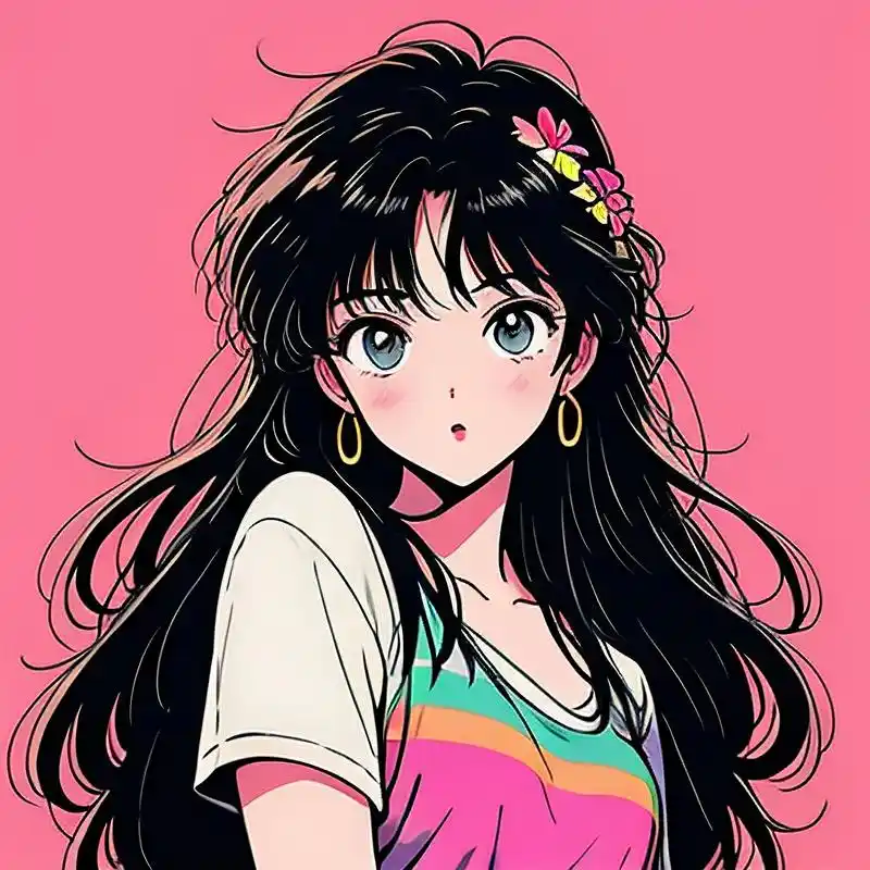 彩绘女生头像78绝美风采 今天给大家带来一组绝美的彩绘女生头像,每