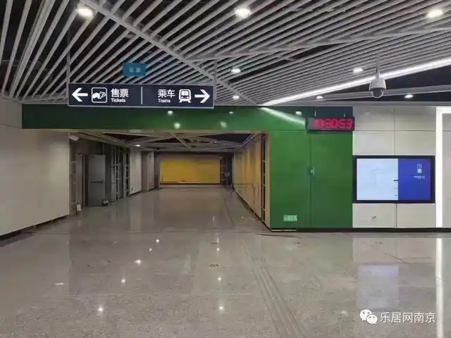 激动7号线站点内景曝光南师附中空降麒麟岱山东路北延下月通车了