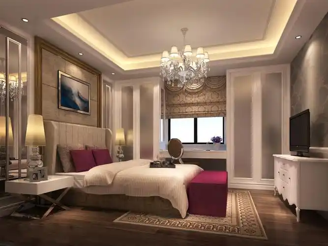 精装公寓样板房效果图