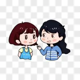 对话素材pngpsd卡通手绘q版男孩主持人元素pngpsd卡通手绘青蛙在井底