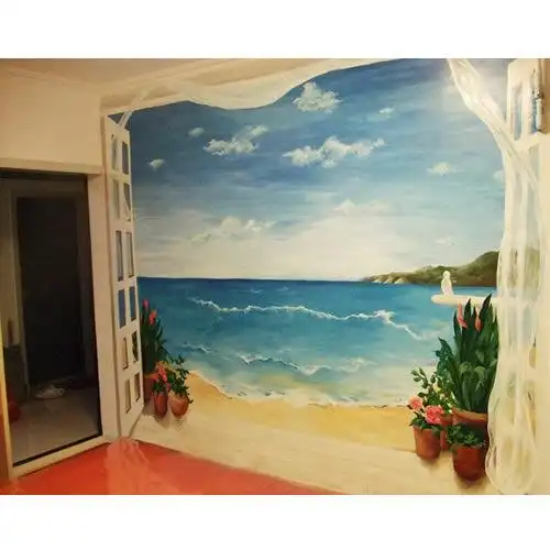 手绘背景墙工作室简介 -背景墙彩绘 -搜房博客