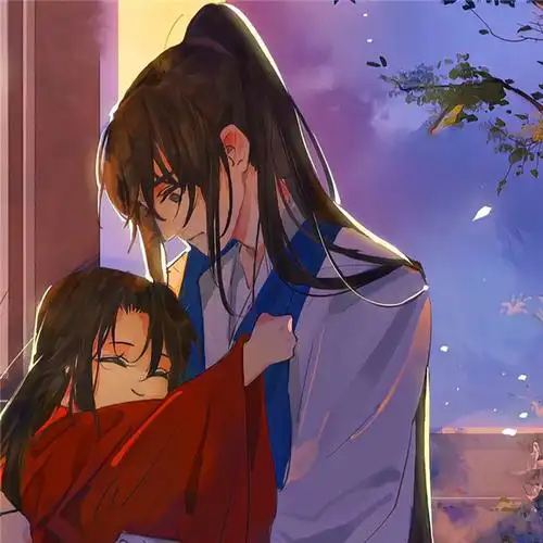 稀有神仙情侣头像古风 高清好看的情侣头像古风仙气一对_情侣动漫头像