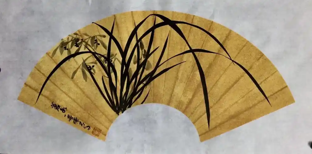 兰为王者香—黄曙光笔下的兰花