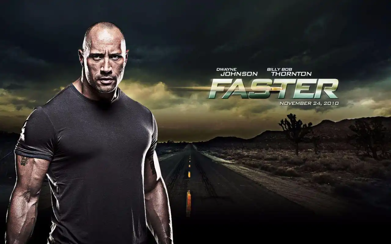 好莱坞巨星道恩·强森海报写真高清图片