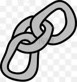 锁链简笔画画法