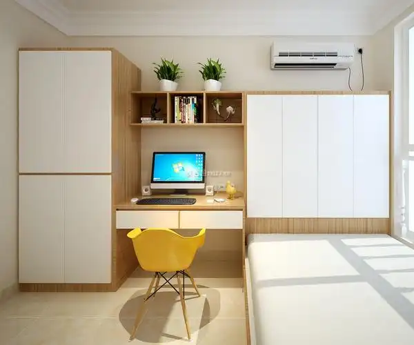 书房书桌设计 书房书桌效果图