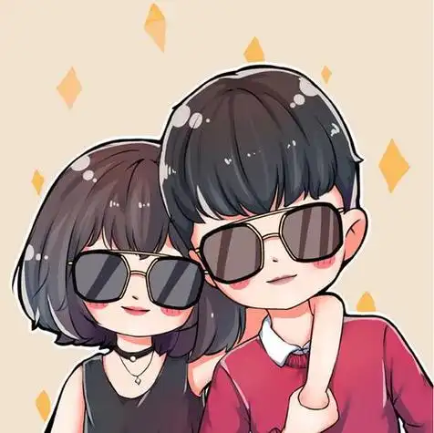 q版手绘头像卡通人物形象真人照片漫画设计情侣头像logo定制作