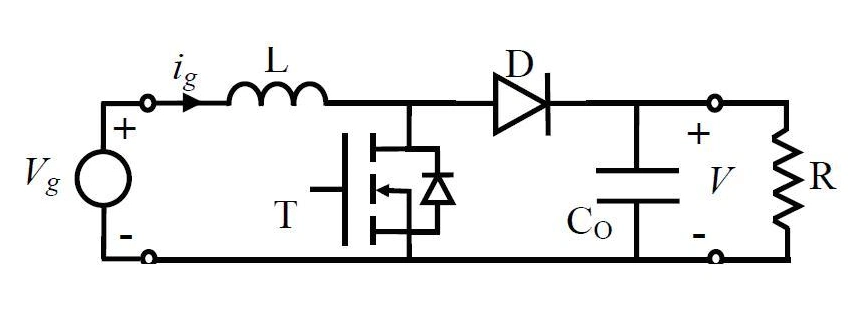 boost变换器的主电路怎么画?