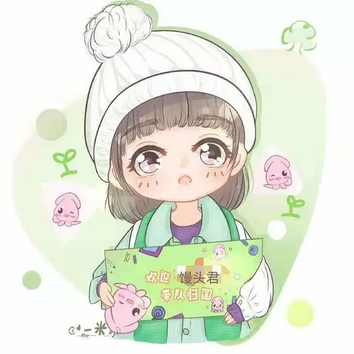 分享一组可爱的佟年q版绘