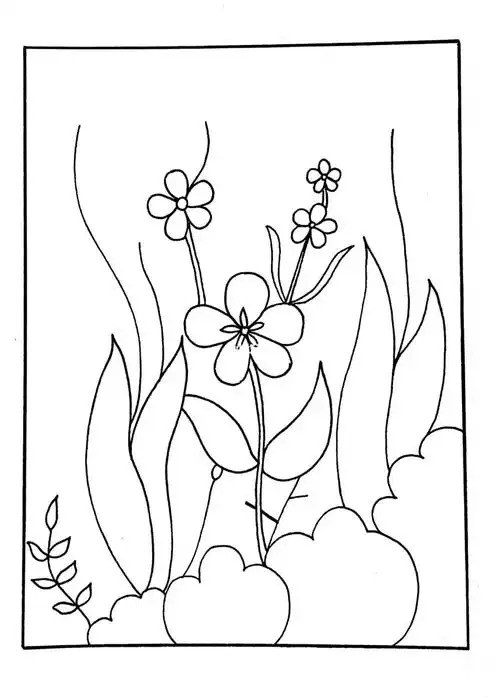 控笔练习花丛30