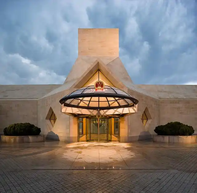 贝聿铭经典之作:中国驻美国大使馆设计赏析