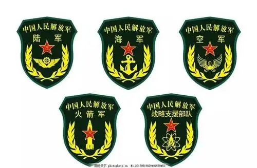 中国人民解放军也是"五大军种", 海陆空之外,第四大军种是 火箭军,就