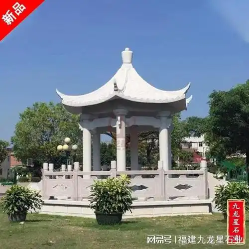 景观石雕凉亭建设 定做设计石雕凉亭厂家|庭院|园林景观_网易订阅
