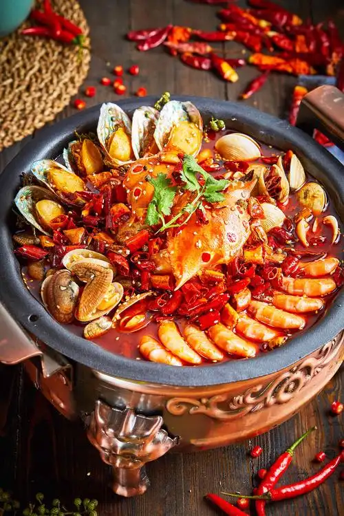 麻辣海鲜锅