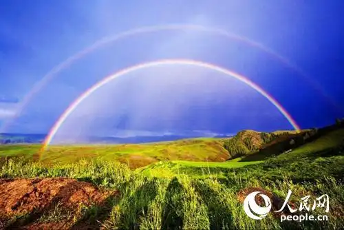 看最美的彩虹就来中国彩虹之都新疆昭苏