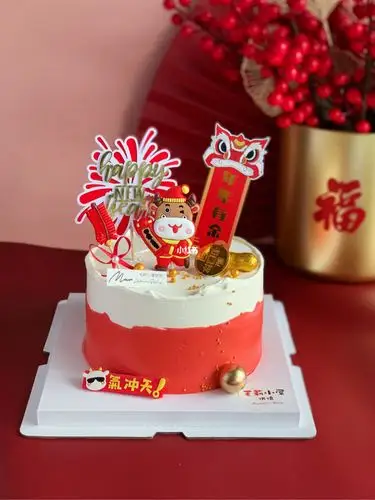 2021牛年新年跨年蛋糕