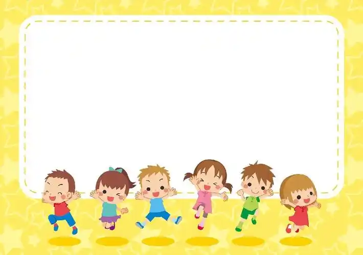 幼儿园万能视频边框幼儿园ppt背景图