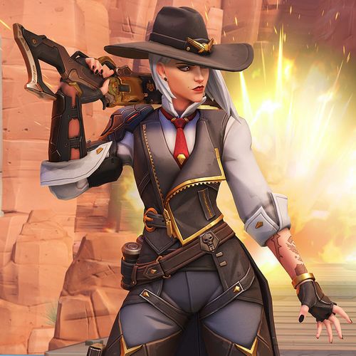 守望先锋海报墙贴源氏猎空小美超大宿舍游戏壁画定制背胶自粘墙纸