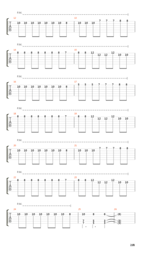 applause吉他谱(gtp谱)_lady gaga(stefani germanotta;嘎嘎小姐;女神