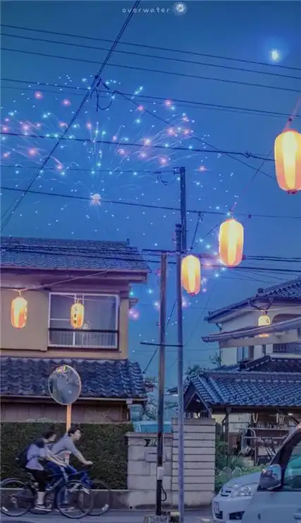 超美的烟花壁纸唯美皮肤 好看的烟花背景图星空-背景皮肤