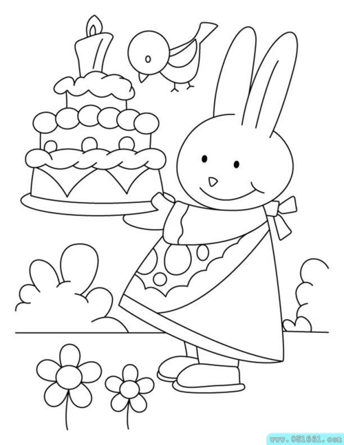 自己收集整理的卡通涂色画,可直接打印.