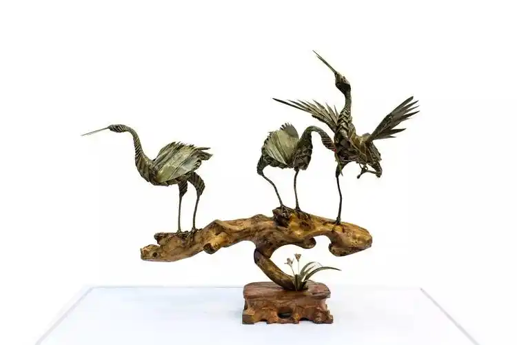 居家手作②绍兴市非遗中心线上教学棕榈叶编织工艺