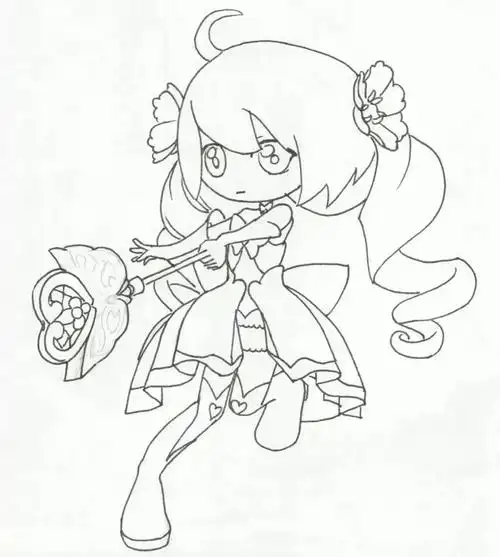 小花仙简笔画_手机壁纸_电脑壁纸_桌面壁纸【图客网】