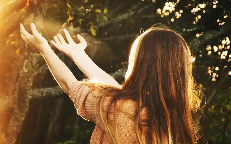 小清新清纯养眼邻家女孩唯美背影高清桌面壁纸(二)