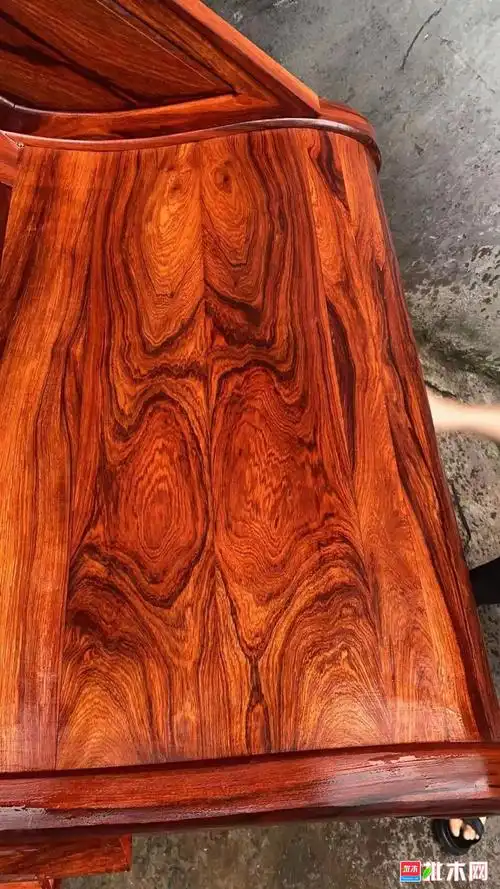 缅花(大果紫檀)贵妃床190-90! 黑红 老料! - 批木网