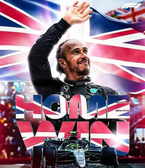 945天后第104胜!汉密尔顿哭了:回首向来萧瑟处,也无风雨也无晴
