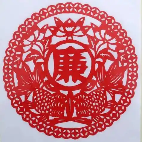 为民务实清廉剪纸图片