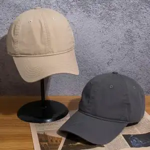 帽子男韩版潮秋季软顶鸭舌帽男士百搭黑色棒球帽户外休闲秋冬防晒