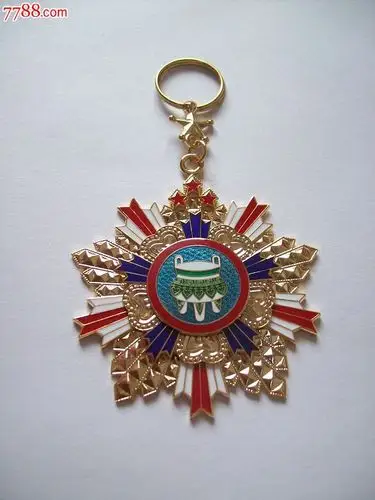 民国复刻勋章:一等宝鼎襟绶章(单面制作)