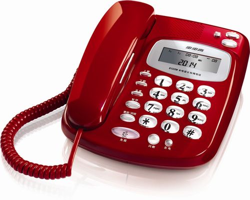 步步高hcd6132有绳固定电话机 座机 家用办公固话 大按键 防雷