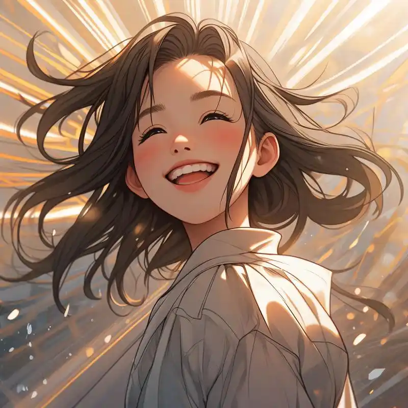 自信女生头像,阳光又乐观98