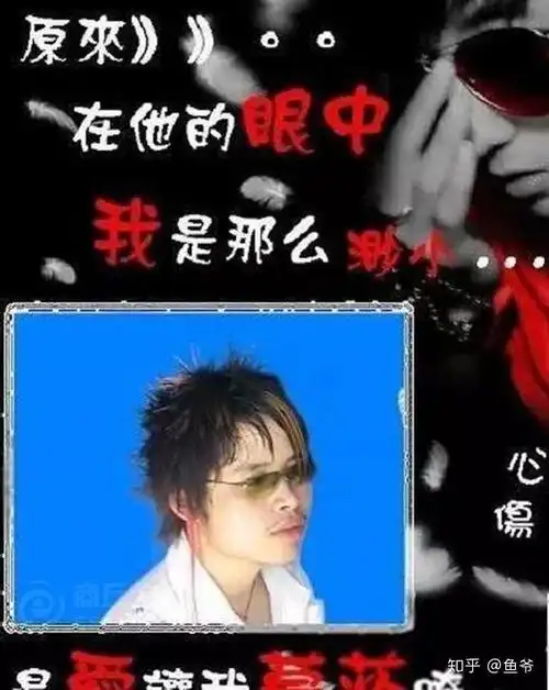 公众号:鱼爷的道场 yuye5568欢迎关注 5人 赞同了该文章 在那个杀马特